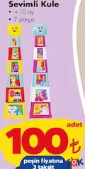 GOKİDY OYUNCAK SEVİMLİ KULE